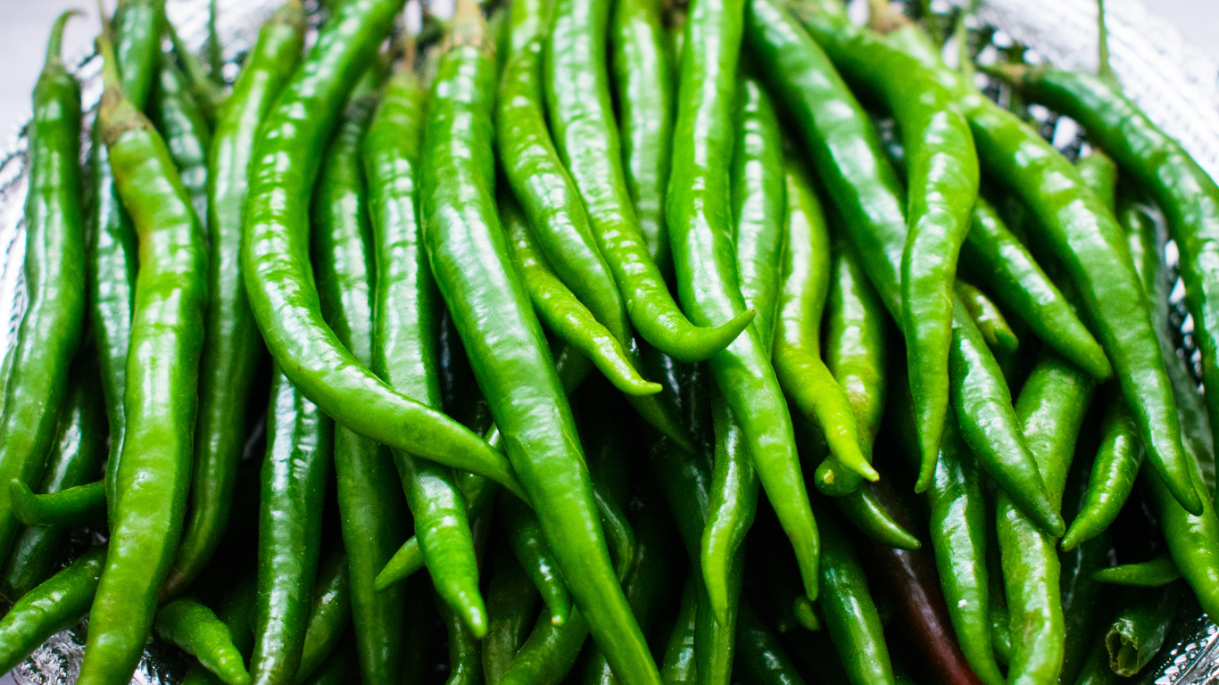       Fresh Green Chillies Exporter from India - PAMS International